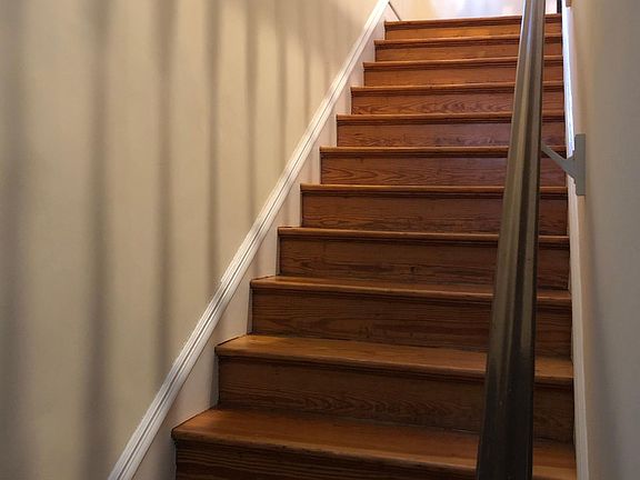 Stairs leading up to apartment.