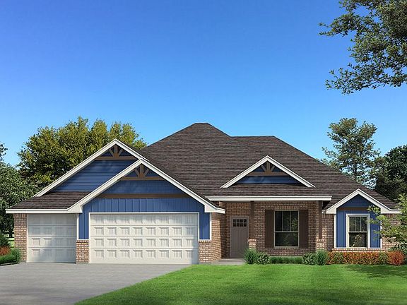 Homes by Taber Cornerstone Half Bath Floor Plan Brick Elevation