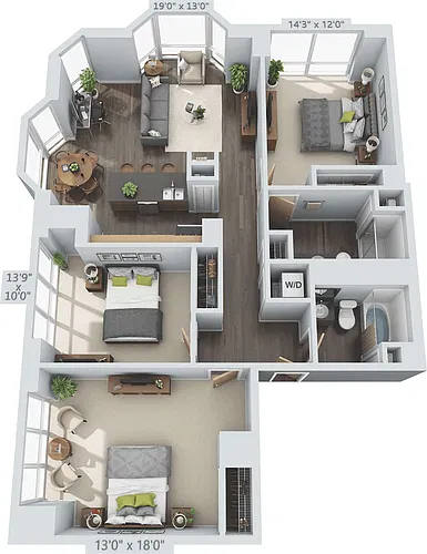Floor plan Somerset