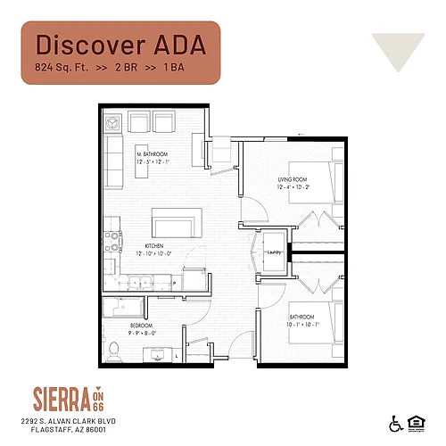 Floor plan Discover ADA