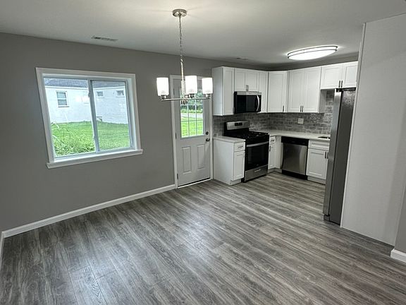 with appliances shown