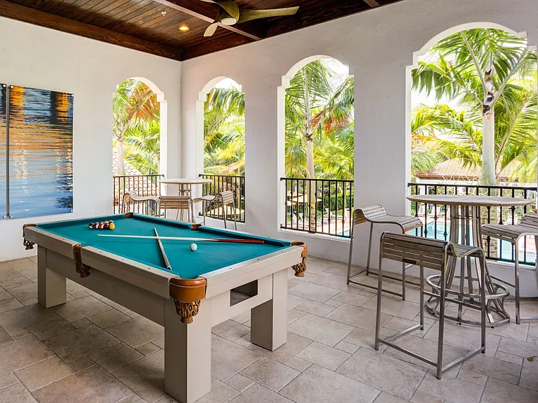 Outdoor Billiards Table