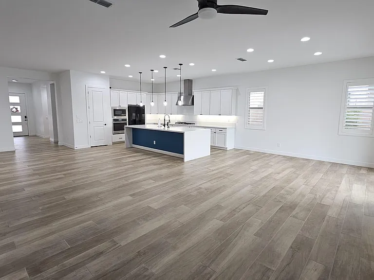 View from living area