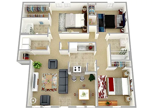 Floor plan The Dune