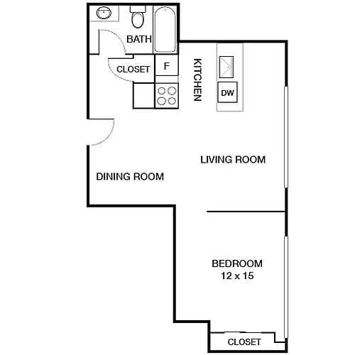 Floor plan The Lawrence