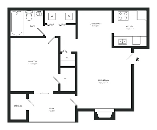 Floor plan A2