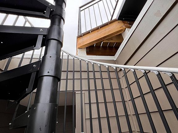 Stairs to Rooftop