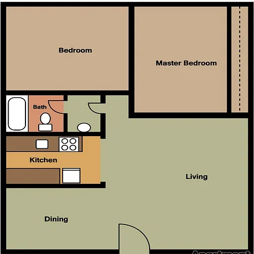 Floor plan B1