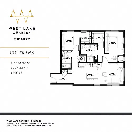 Floor plan Coltrane