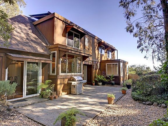 South facing rear yard 