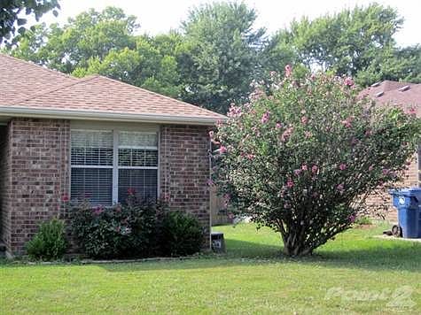 Beautiful mature landscaping