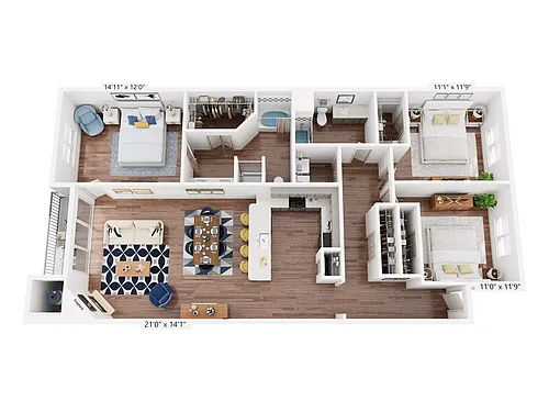 Floor plan C1