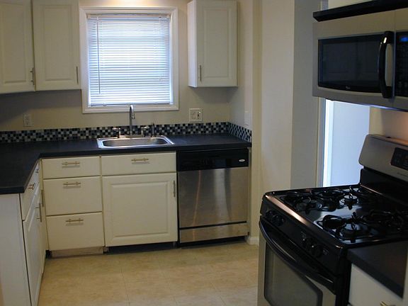 Stainless steel appliances. Room for a table