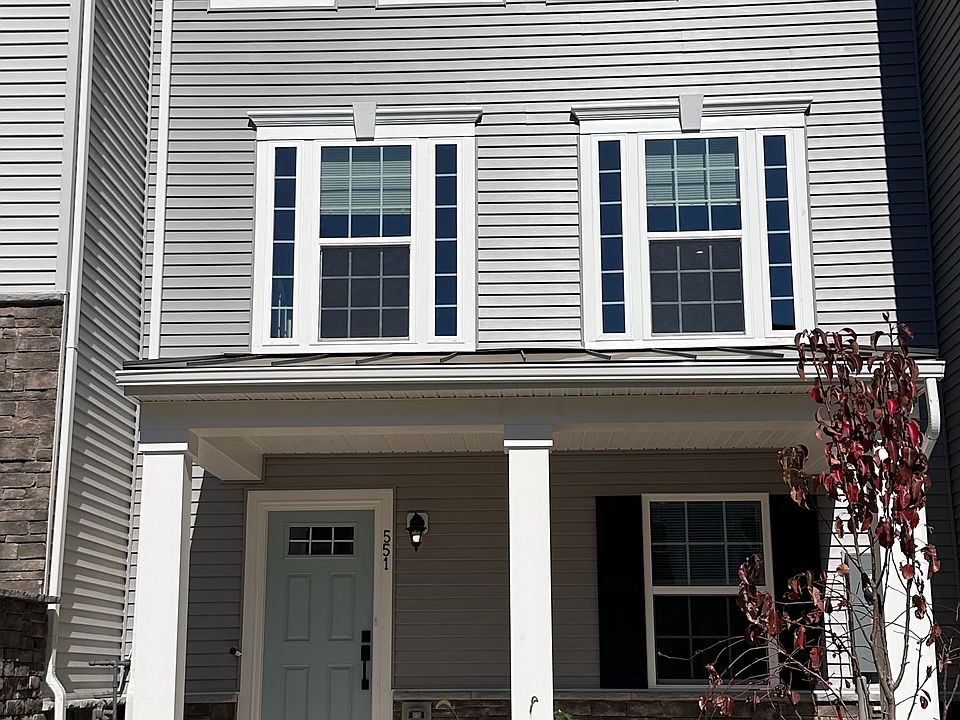 Front entrance with porch