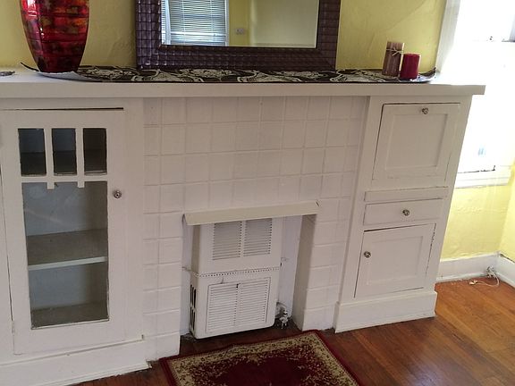 Built-in cabintry/ heater