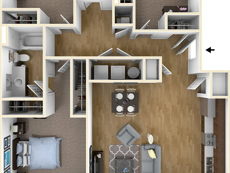 3x2 Floorplan