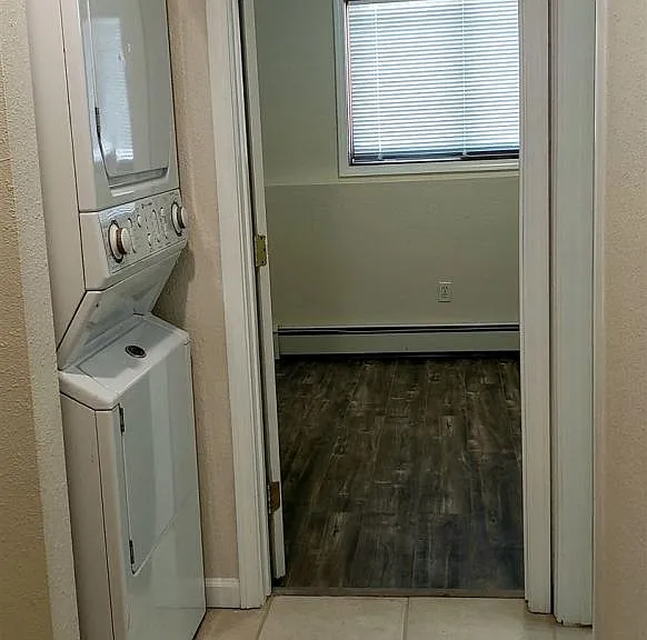 Washer and Dryer in the unit.