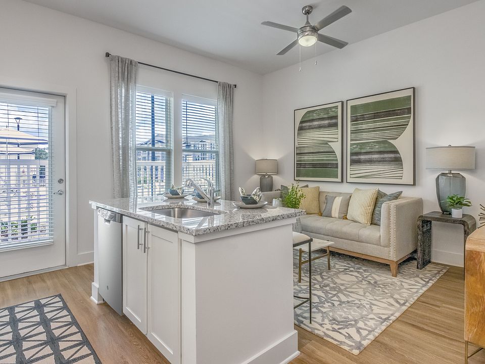 Kitchen and Living Room