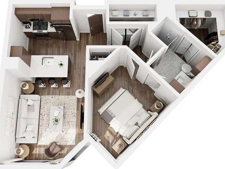 C 1Bed / 1Bath C 1Bed / 1Bath