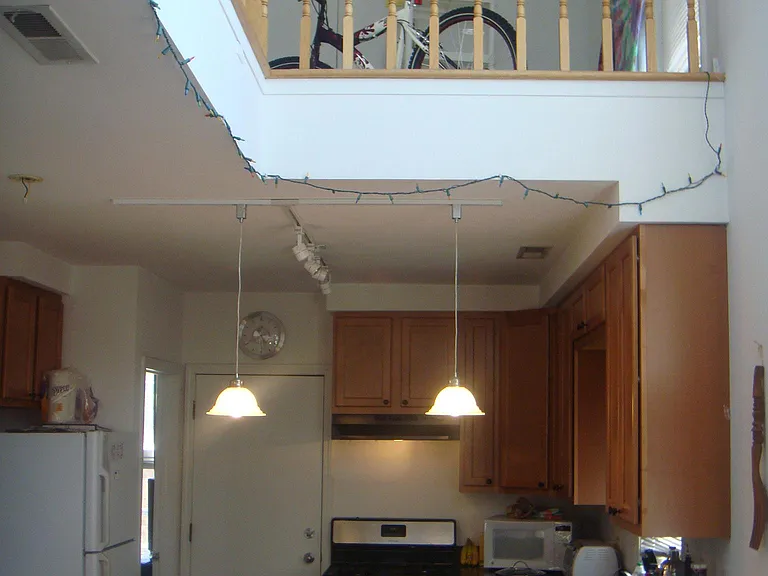 KITCHEN AND LOFT ABOVE