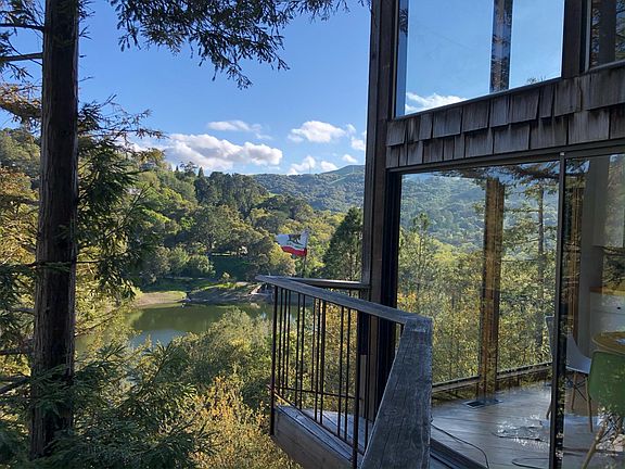 View from the front deck.