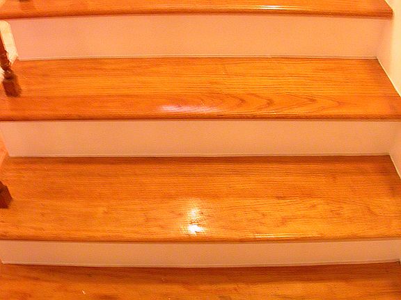 Beautiful Hardwood Stairs