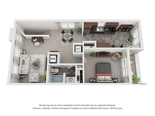 Floor plan Mayberry II