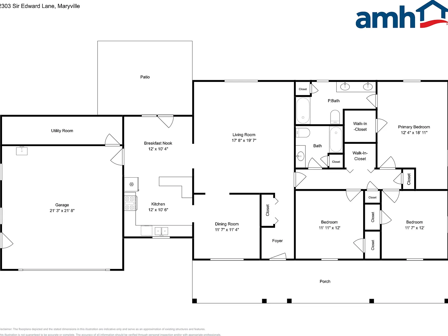 3 bed, 2.0 bath, 1804 sqft, $2,420 — Photo 2