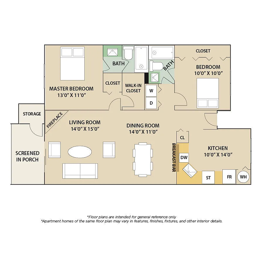 Floor plan Murfield