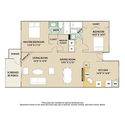Floor plan Murfield
