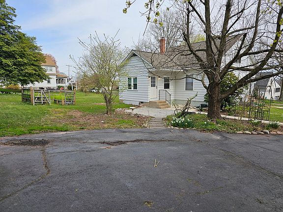 back and side of house
