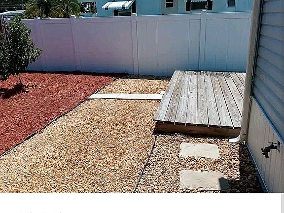 Fenced in Yard