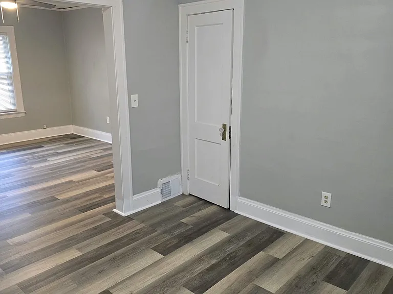 living room and dining area