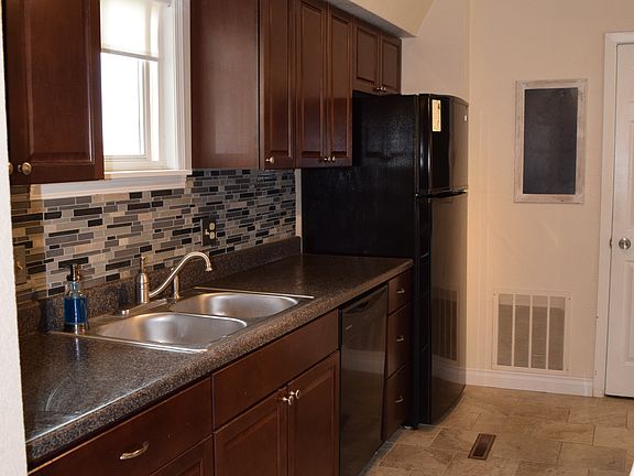 tile backsplash and floors
