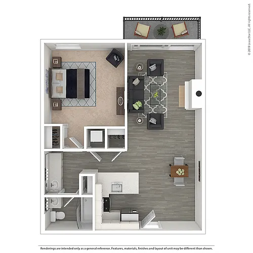 Floor plan Renovated Plan C-1