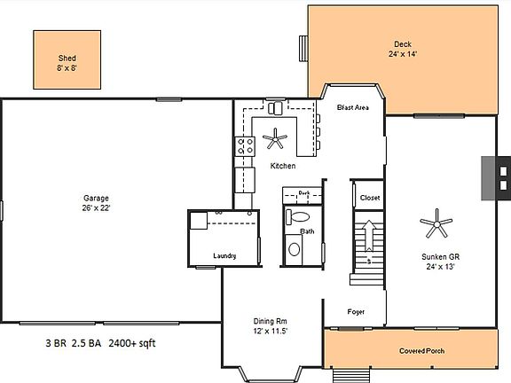 1st floor floorplan