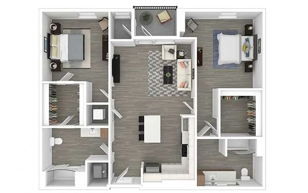 Floor plan Jungle Island