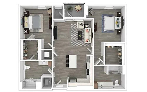 Floor plan Jungle Island