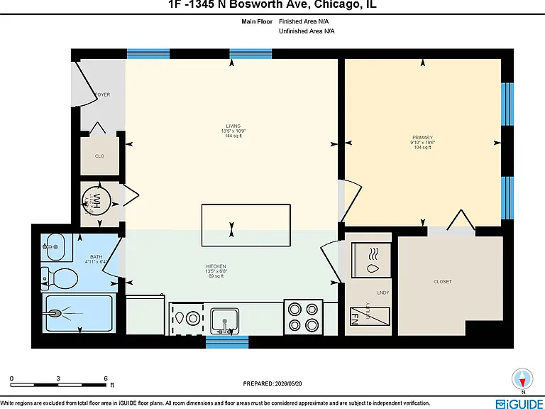 1345 N Bosworth Ave #1F — Photo 11