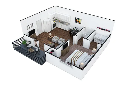 Floor plan The Alcove