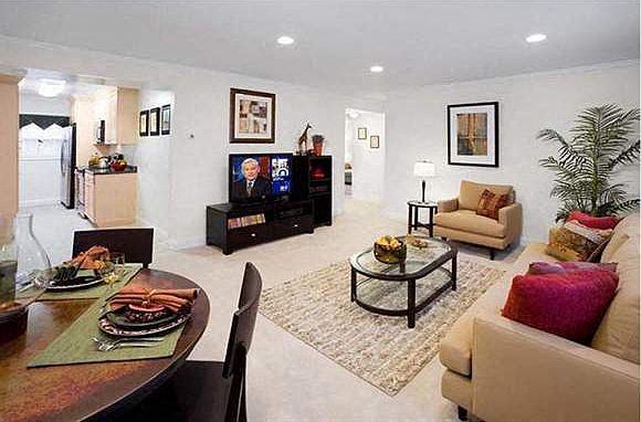 Newton Park Apartments - Living Room