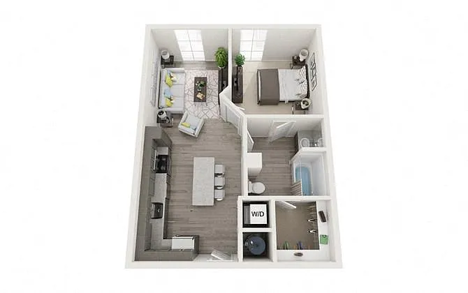 Floor plan A1A
