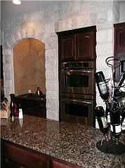 Kitchen with Granite and limestone
