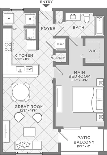 Floor plan The Cortofino