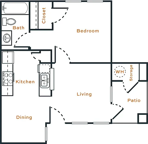 Floor plan A1R