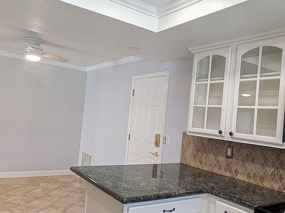 dining room area goes to garage
