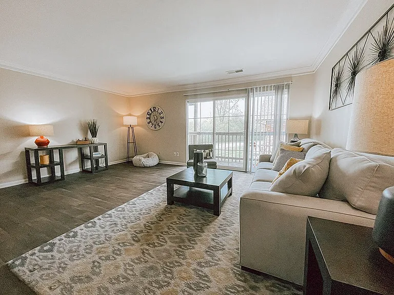 Spacious Living Room with Natural Light