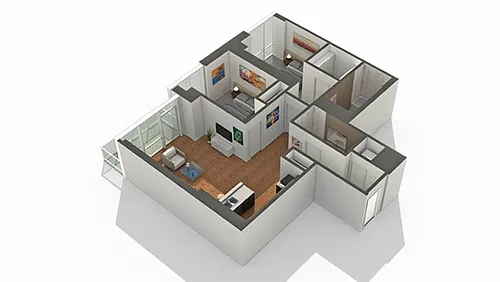 Floor plan Colfax