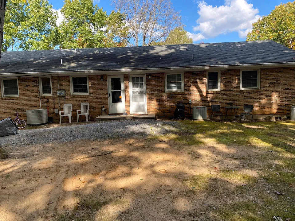 The back of the house.