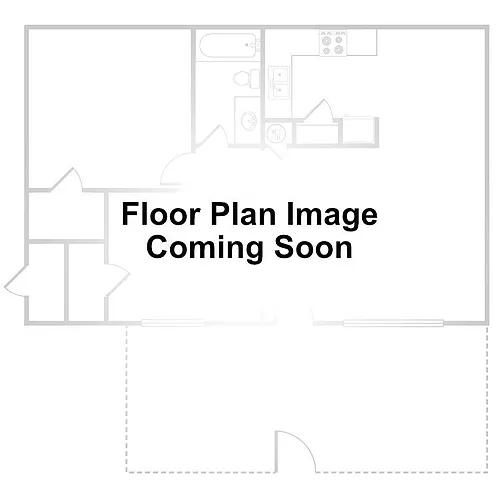 Floor plan 2 Bed 1.5 Bath